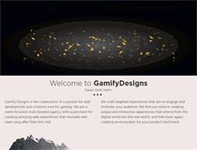 Tablet Screenshot of gamifydesigns.com